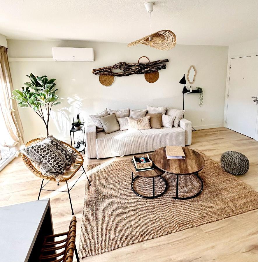 Modern 1 Bdr + Balcony + Free Parking + Ac + Pool Lejlighed L'Isle-d'Abeau Eksteriør billede