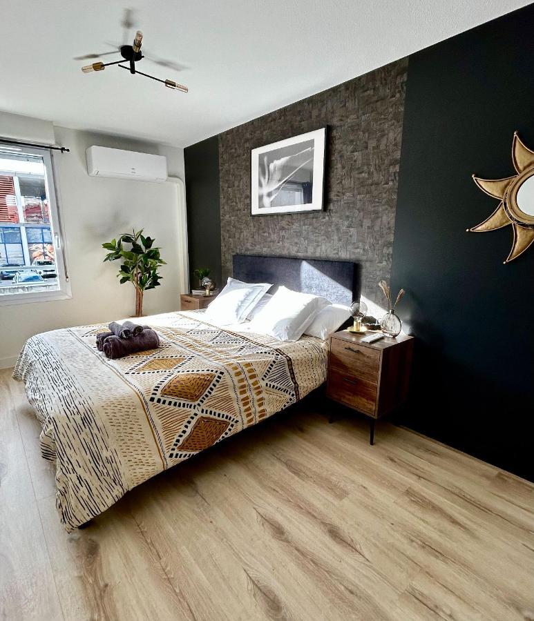 Modern 1 Bdr + Balcony + Free Parking + Ac + Pool Lejlighed L'Isle-d'Abeau Eksteriør billede